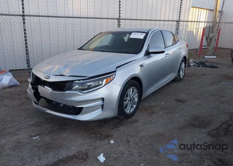 2018 Kia Optima Lx из США, поврежденный, VIN 5XXGT4L33JG231607